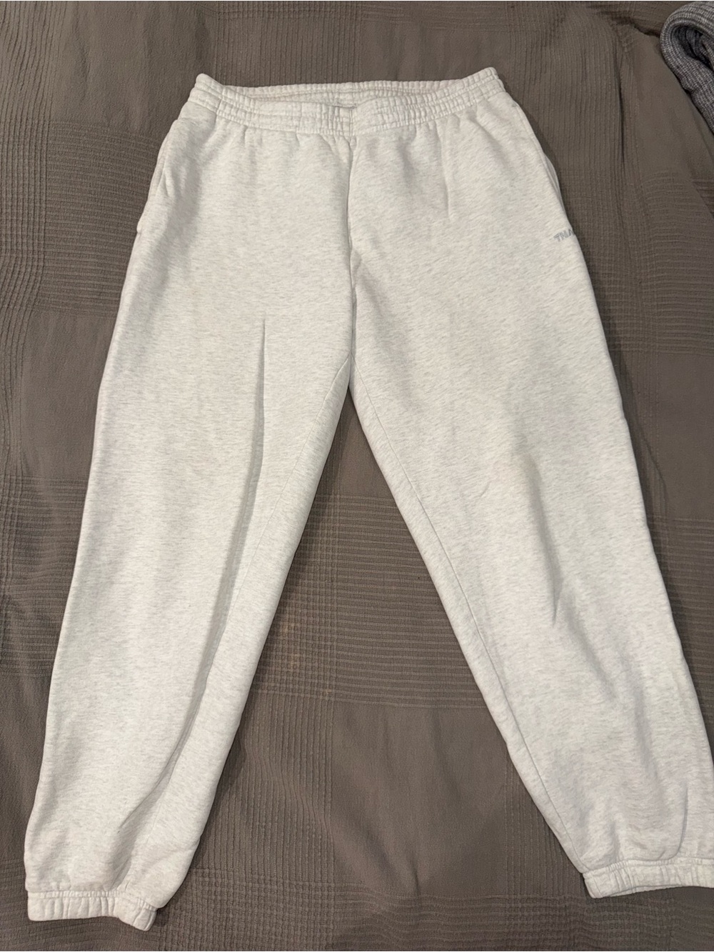 TNA sweatfleece Light Gray cozy Sweatpants - Cozy Fleece Joggers